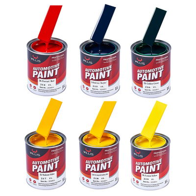 Zwischen 4L 2K Massivfarbe für die Reparatur von Auto-Karosserie Auto-Refinish Paintacrylic Spray Farbe Automotive Autofarbe