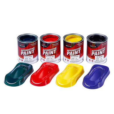 Zwischen 4L 2K Massivfarbe für die Reparatur von Auto-Karosserie Auto-Refinish Paintacrylic Spray Farbe Automotive Autofarbe