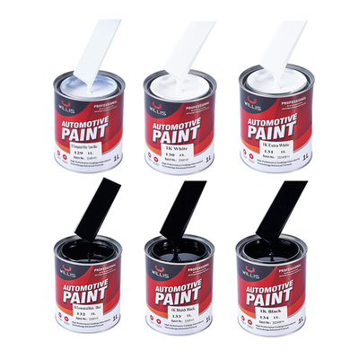 Anpassbarer 60um Thermosetting Feste Farbe 1K Autolack Acryl-Auto-Spray-Lack Auto-Finixieren Farbe