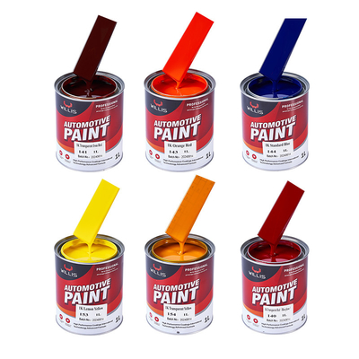 Anpassbarer 60um Thermosetting Feste Farbe 1K Autolack Acryl-Auto-Spray-Lack Auto-Finixieren Farbe