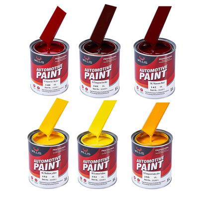 Anpassbarer 60um Thermosetting Feste Farbe 1K Autolack Acryl-Auto-Spray-Lack Auto-Finixieren Farbe