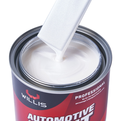 OEM 1K Metallpigment Weiße Perle Automotive Farbe Autofarbeiter Farbe Ausdünner Farbe Obermantel