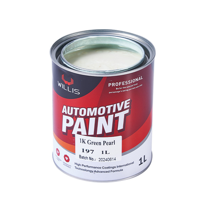 1K Basescoat Perlescent Autofarbe 1K Grüne Perle Acryl Lackfarbe Automotive Farbe Marken Metallische Autofarbe