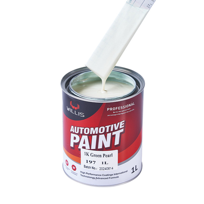 1K Basescoat Perlescent Autofarbe 1K Grüne Perle Acryl Lackfarbe Automotive Farbe Marken Metallische Autofarbe