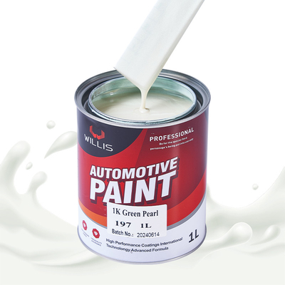 1K Basescoat Perlescent Autofarbe 1K Grüne Perle Acryl Lackfarbe Automotive Farbe Marken Metallische Autofarbe