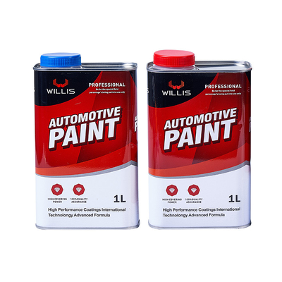 Auto 2k Klares Kratzer Reparatur Industrie Acrylfarbe Verhärter 2k Topcoat Autosprayfarben Hochglanz-Autofarbe