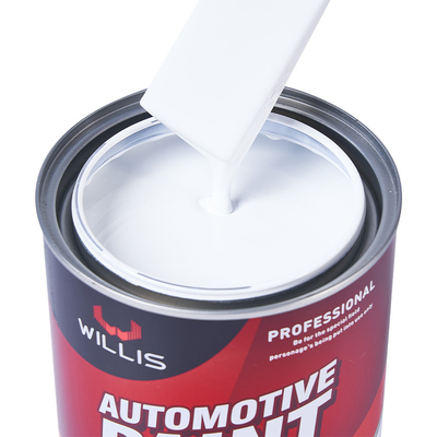 Metallische Weiß 2K Feste Farbe Autokörper Touch Up Spray Wasserbeständigkeit Auto Veredelung Farbe 2k Sprayfarbe