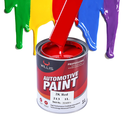Verschiedene Metallfarbe 2K Festfarbe Hochleistung für Auto-Oberflächen Automotive Farbe Hersteller Auto Metallfarbe