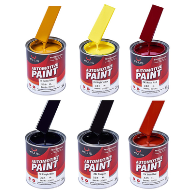 Feste Farben-kundenspezifische Farbflüssiges Beschichtungs-Zustands-langlebiges Gut des Fahrzeugkarosserie-Schutz-2K