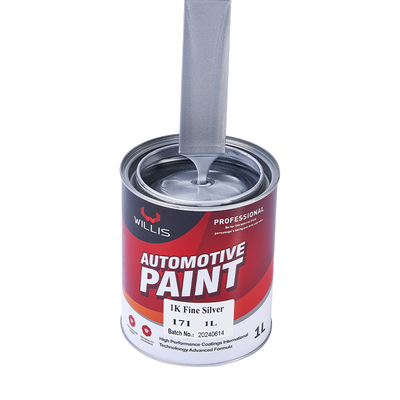 Hoher Helligkeitsgrad Silber-Basis-Fellfarbe, Körperfüllmittel 1K Tint-Basisfarbe Metallfarbe Automobilfarbe Silberfarbe