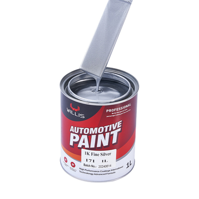 Hoher Helligkeitsgrad Silber-Basis-Fellfarbe, Körperfüllmittel 1K Tint-Basisfarbe Metallfarbe Automobilfarbe Silberfarbe