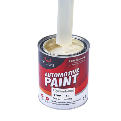 Crystal White Pearl Automotive Paint Starke Haftung Akrylrohstoff, Autofarbe,Metallfarbe für Fahrzeuge