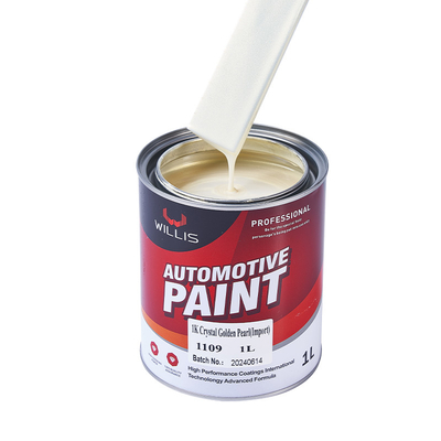 Crystal White Pearl Automotive Paint Starke Haftung Akrylrohstoff, Autofarbe,Metallfarbe für Fahrzeuge