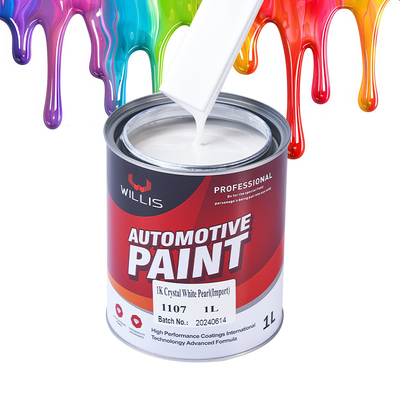 Metall Pigment Perle Automotive Farbe 1K Basecoat Autokarosserie Schutz,Hochwertige Autofarbe,anpassbare Farben