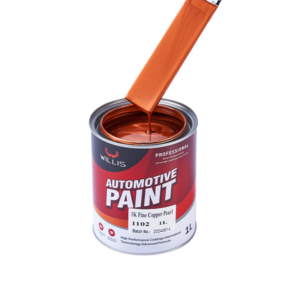 Chemikalienbeständige Acryllakfarbe, langlebige Perlenfarben für Autos,2K/1K Farbfarbe, 1K Kristallperle