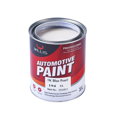 Hellblau Perlenfarben Kfz-Farbe Klares Acryllack Perlweiß Autofarbe Hochfeste Klarfarbe