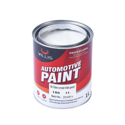 Acryllak Metallperl weiße Farbe
