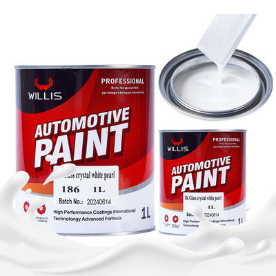 Acryllak Metallperl weiße Farbe