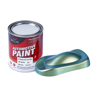 1K Farbwechsel Perlescent Illusion Effekt Farbe Acrylharz mit blau-grün-violettem Beschichtung Farbe