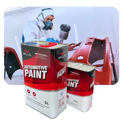 Staatliche Flüssigkeitsbeschichtung Automotive Primer Sprayfarbe mit glänzender Oberfläche anpassbare Matte Oberfläche