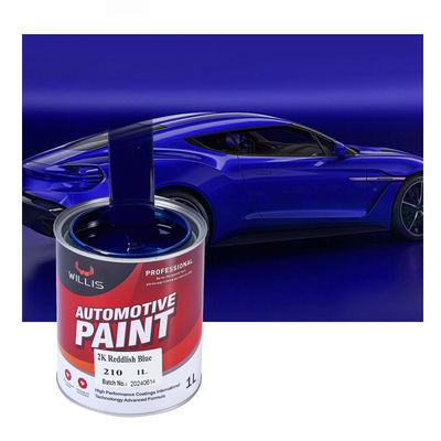 Hochwertige 2K Acryl-Autofarbe Reddlish Blau Automotive Metallfarbe guter Preis Sprühfarbe