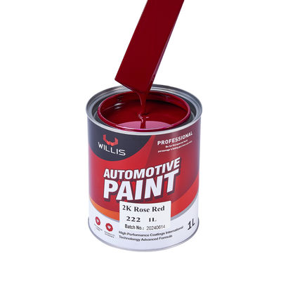 Hochdichte Acrylharz 2K-Einfarbenlack mit anpassbarer Farbe für die Fahrzeugreparatur