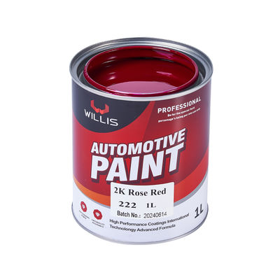 Hochdichte Acrylharz 2K-Einfarbenlack mit anpassbarer Farbe für die Fahrzeugreparatur