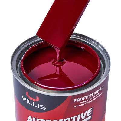 Hochdichte Acrylharz 2K-Einfarbenlack mit anpassbarer Farbe für die Fahrzeugreparatur