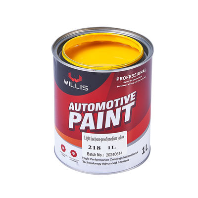 Acrylharz 2K Massivfarbe mit Sprühbehandlung und anpassbare Farbe für die Reparatur von Fahrzeugen