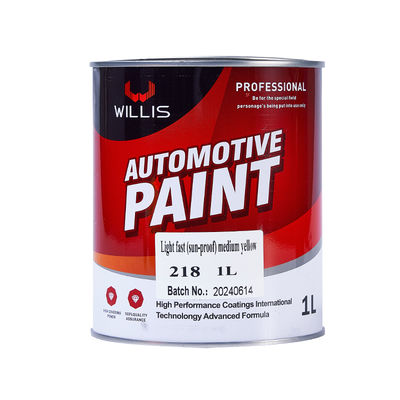 Acrylharz 2K Massivfarbe mit Sprühbehandlung und anpassbare Farbe für die Reparatur von Fahrzeugen