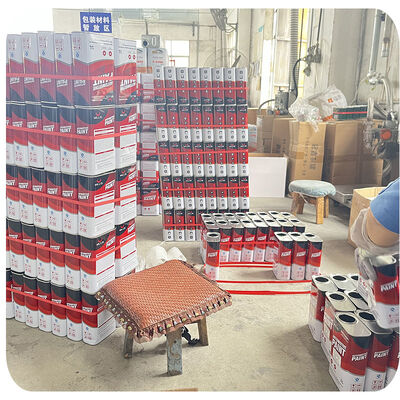 Hohe Feststoffmenge Gelbliche Farbe gegen Autofarben Lack Fabrik Exportierte Acryl-Klarfarbe für Mehrzweckzwecke China Großhandel