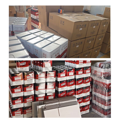 Hohe Feststoffmenge Gelbliche Farbe gegen Autofarben Lack Fabrik Exportierte Acryl-Klarfarbe für Mehrzweckzwecke China Großhandel