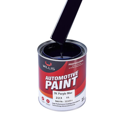 WILLIS 223 2K Lila Blau Acryl Autolack Flüssigbeschichtung Sprühlackierung OEM Verfügbar