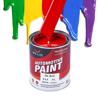 WILLIS 213 2K Acryl-Sprayfarbe Flüssigkeit Hochglanz-Autofarbe Beschichtung zur Reparatur