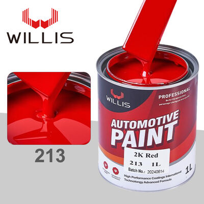 WILLIS 213 2K Acryl-Sprayfarbe Flüssigkeit Hochglanz-Autofarbe Beschichtung zur Reparatur