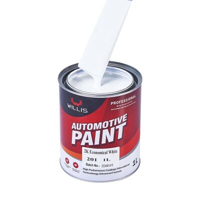 WILLIS Modell 201 2K Acrylharz Autolack - Verschleiß- & Kratzfest Langlebiger heller Sprühlack für Autos, Boote & Kunststoff