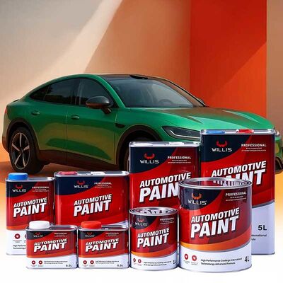 Großhandel WILLIS 1K & 2K Basislack Acryl bunte flüssige Boots- & Autolack für Auto- & Geräte-Spritzapplikation