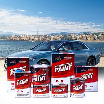 Großhandel WILLIS 1K & 2K Basislack Acryl bunte flüssige Boots- & Autolack für Auto- & Geräte-Spritzapplikation