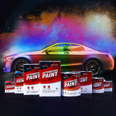 Großhandel WILLIS 1K & 2K Basislack Acryl bunte flüssige Boots- & Autolack für Auto- & Geräte-Spritzapplikation