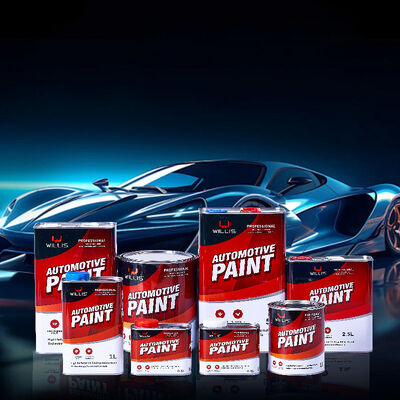 Großhandel 1K & 2K Basecoat Acrylharz Farbige Flüssigkeitsbeschichtung für Auto & Appliance Spray Anwendung