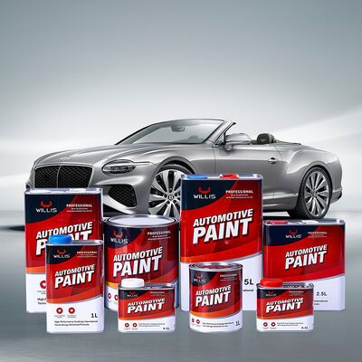 Großhandel 1K & 2K Basecoat Acrylharz Farbige Flüssigkeitsbeschichtung für Auto & Appliance Spray Anwendung
