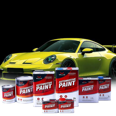 High Quality Automotive 2K Acrylic Resin Spray Paint High Gloss Repair Coating for Car and Appliance Paint