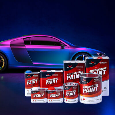 WILLIS 2K Acrylharz Unilack Autolack für Automobil- und Metallreparaturen Sprühanwendung Flüssigbeschichtung