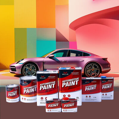 WILLIS 2K Acrylharz Unilack Autolack für Automobil- und Metallreparaturen Sprühanwendung Flüssigbeschichtung