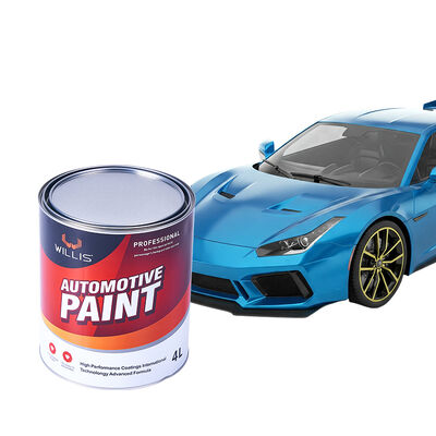 WILLIS Industrieller 2K Acryl-Lack in Unifarben für Karosserien mit Pigment, OEM-Code, Sprühanwendung, Flüssigbeschichtung (Modell 206)