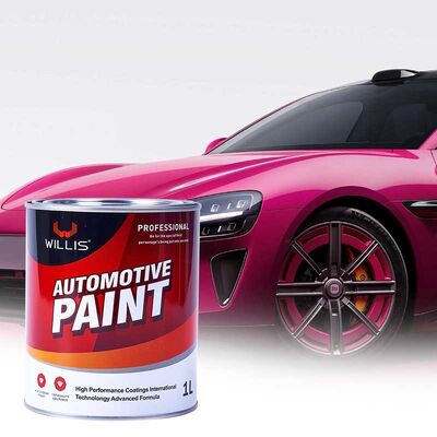 WILLIS Industrieller 2K Acryl-Lack in Unifarben für Karosserien mit Pigment, OEM-Code, Sprühanwendung, Flüssigbeschichtung (Modell 206)