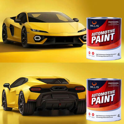 WILLIS Modell 201 Nachhaltige umweltfreundliche Fahrzeugkarosseriefarbe 1K/2K Feste Farbe Akryl-Sprayfarbe Pigment OEM-Code Flüssigbeschichtung