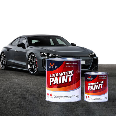 Sustainable Eco Car Body Paint Boat Paint Appliance Paint 1K 2K Solid Color Acrylic Resin Spray with OEM Code Liquid Coating