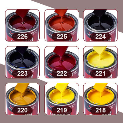 Farbe für Fahrzeuge mit hohem Feststoffgehalt Hersteller Farben für Fahrzeuge mit hohem Feststoffgehalt Blau Farben für Fahrzeuge mit hohem Feststoffgehalt 1k 2k Veredelung Farbe für die Reparatur von Fahrzeugen