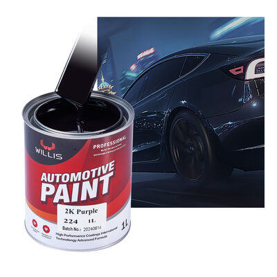 2K Lila Automobilbeschichtung Farbe Zweikomponenten Acryl Basislack Decklack Autolackierung Lackierung Reparatur Farbe Fix
